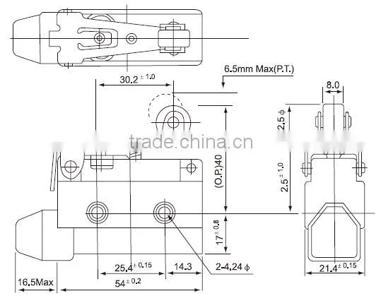 CNTD Goods In Stock Virous Of Actuators Waterproof Micro Limit Switch With Good Price