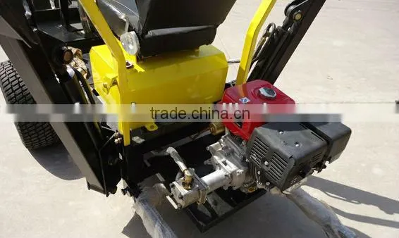 The China largest manufacturer for small backhoe with wheel