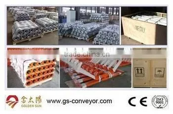 Carbon steel pipe belt conveyor trough roller