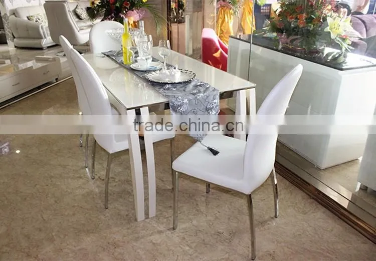 Restaurant Grey PU Leather Chairs for Sale
