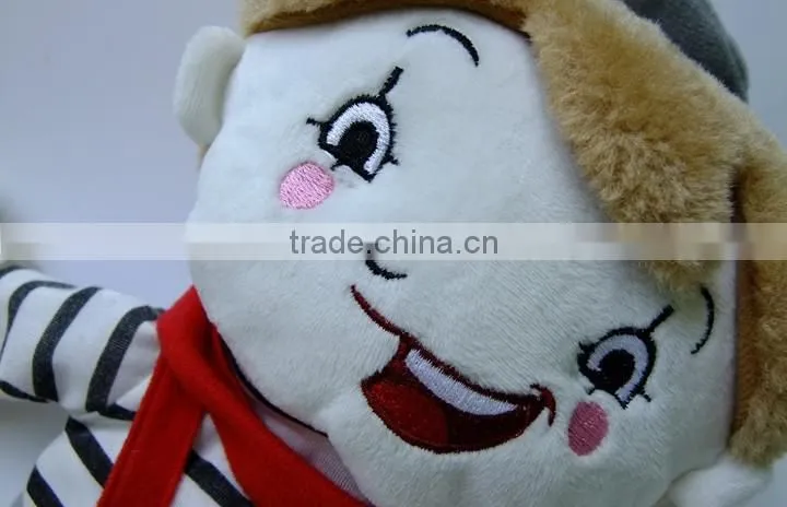 High qualtity plush doll soft puppet mingencustom factory china