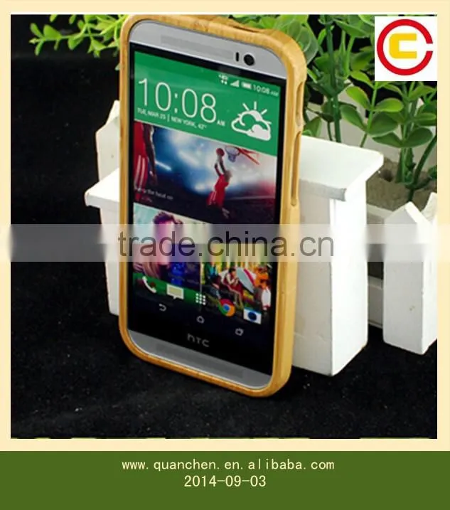 cheap bamboo hard case for htc one2