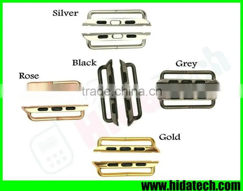 Stainless Steel Watch Strap Watch Band Connector Adapter for Apple Watch