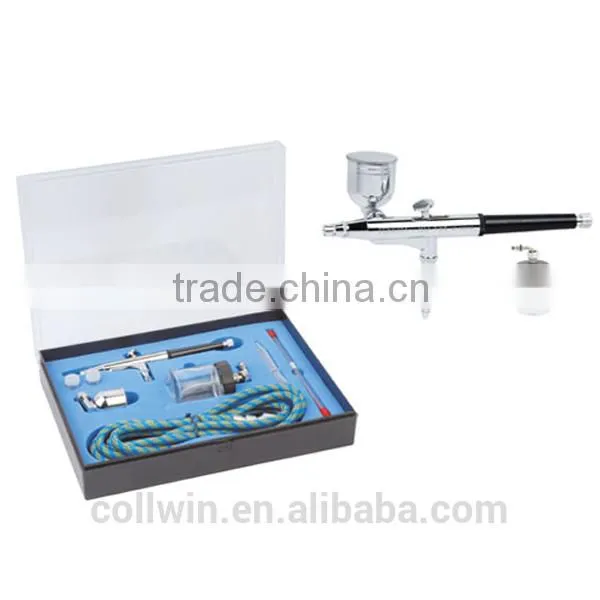 Double Action Airbrush 134K Airbrush Kit with Air Hose