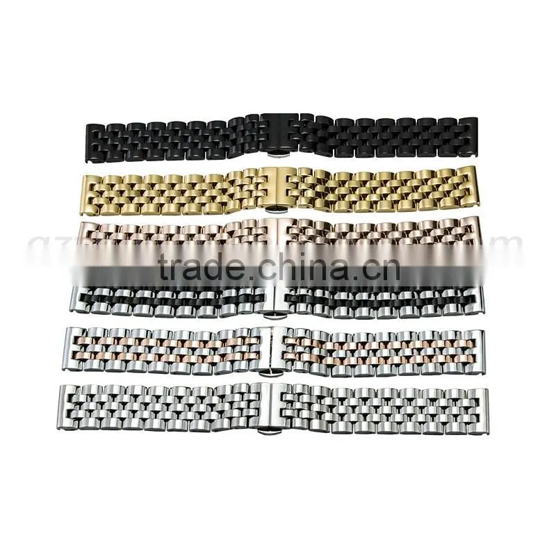 Milanese Classic Buckle Stainless Steel Watchband 17
