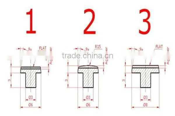 High Precision Brass Pop Rivet