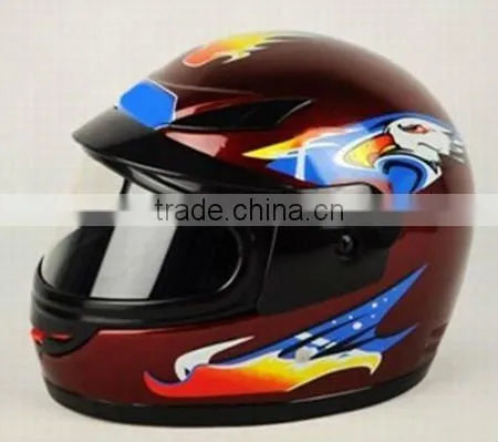 Yellow Alternating Blue Color Sport Racing Full Helmets/ Motorcycle Hemets
