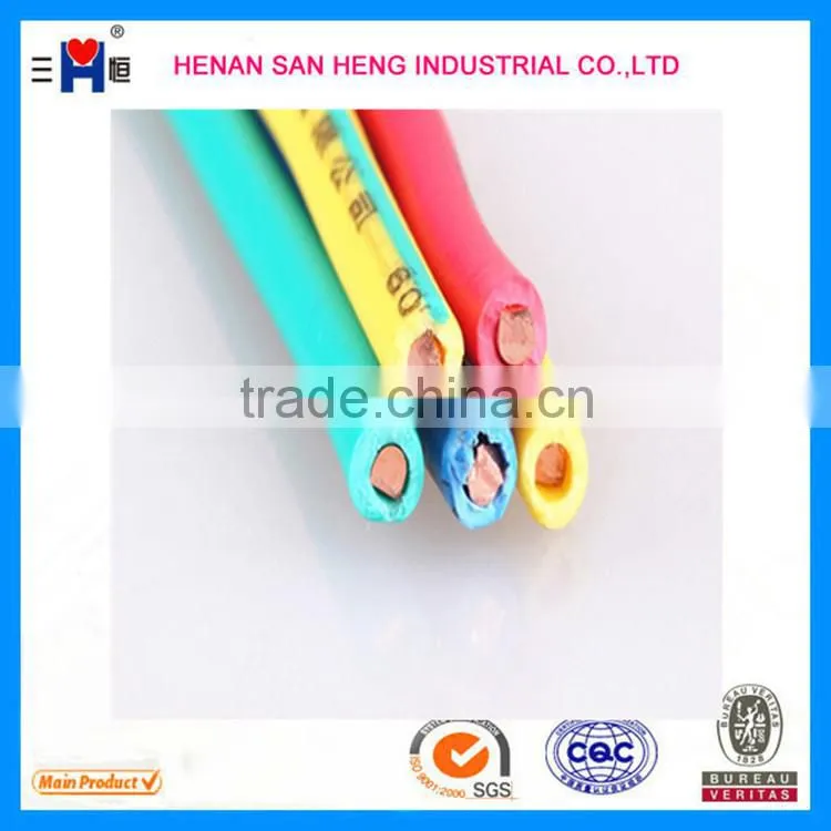 BV wire pvc insulated wire housing lighting wire made in china