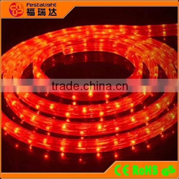 110-220V Red led flat rope light, Red rope light
