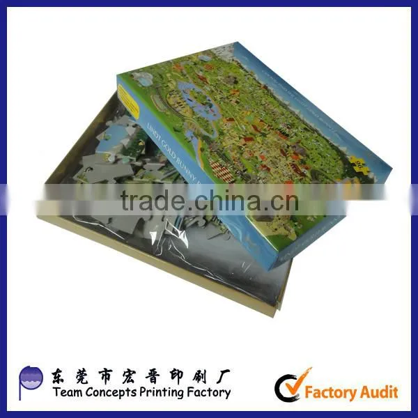 wholesale adult custom jigsaw puzzle game 500 pieces