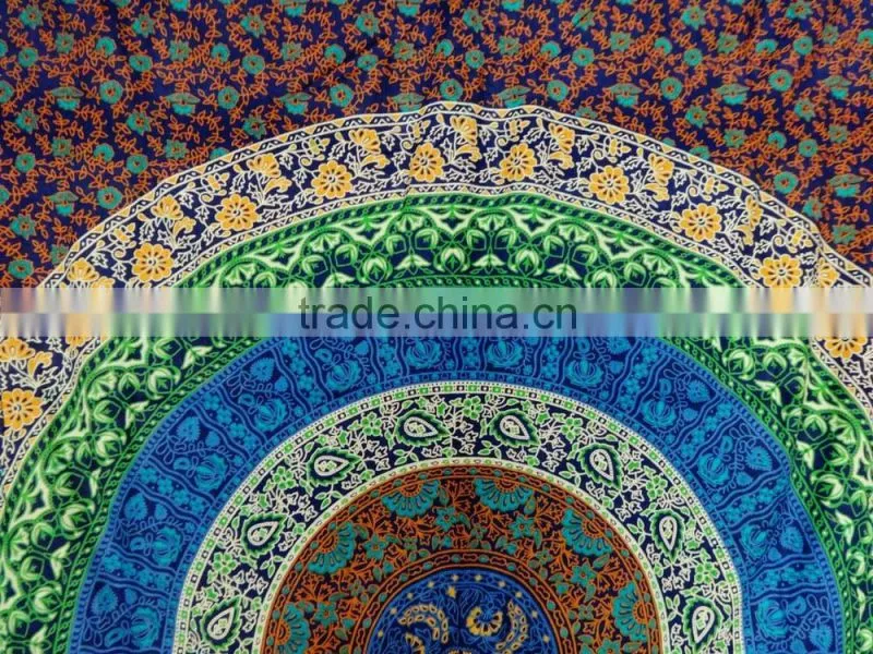 Meditation Mandala Art Tapestry