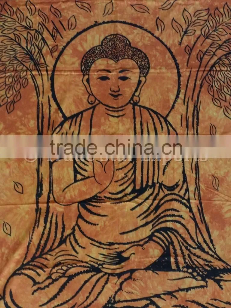 Hippie Buddha Tapestry