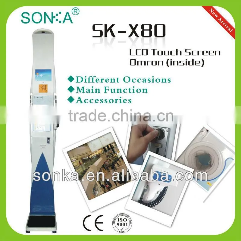 SK-X80Multi-functional Ultrasonic body composition scale