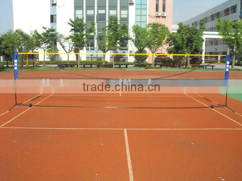 Badminton Net Stand, Foldable and Portable Badminton net with Poles