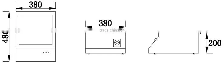 5000W hotel induction stove top