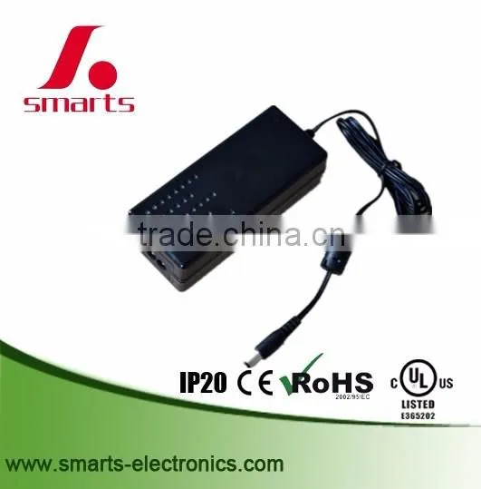 CE UL approval 24v 12v ac/dc power adapter 60w