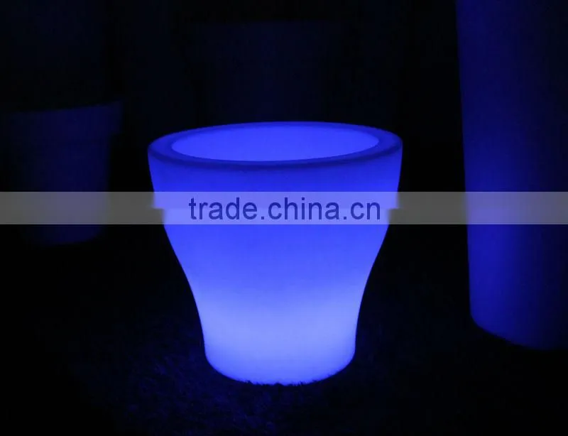 double walled LED luminous pots