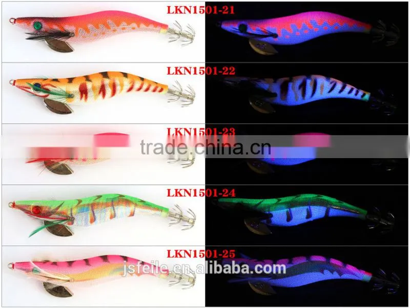 Transparent body purple back 3.0 squid jig
