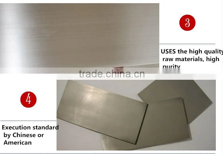 Pure Nickel tube in Chinese manufactory for industial