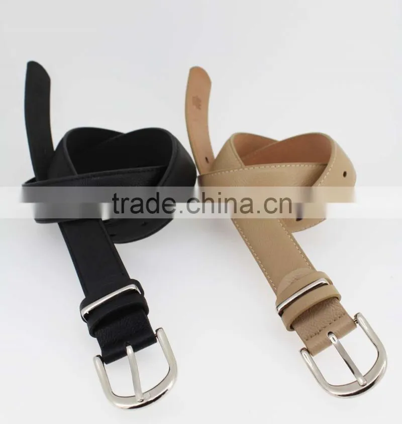 30Mm Women's fashion PU belt with High quality leather in chinese factory