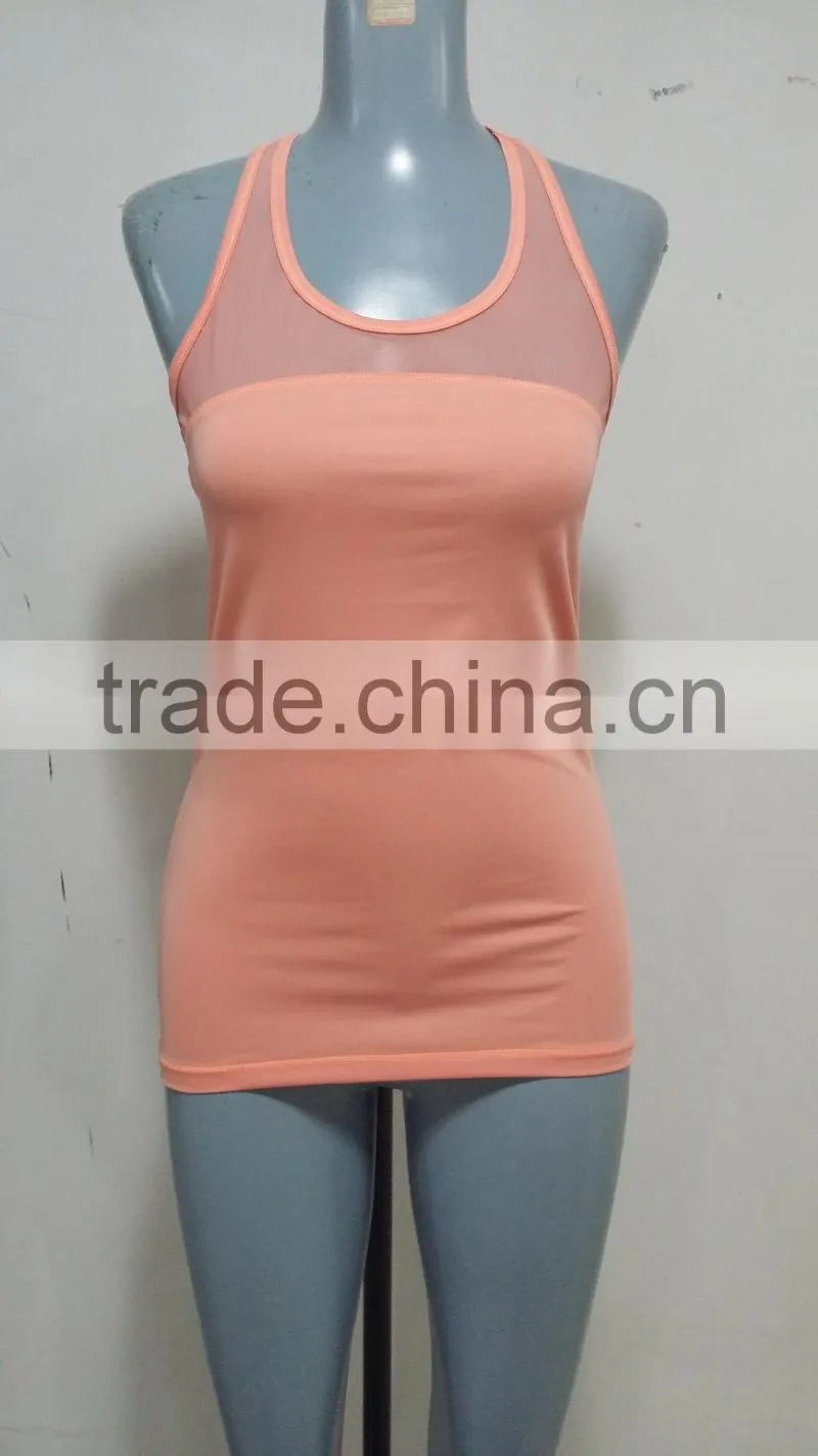 Santic wholesale fitness clothing plus size women clothing tank top