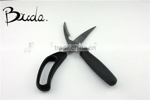 Multifunction stainless steel kitchen scissors with PP+TPR handle BD-S1630