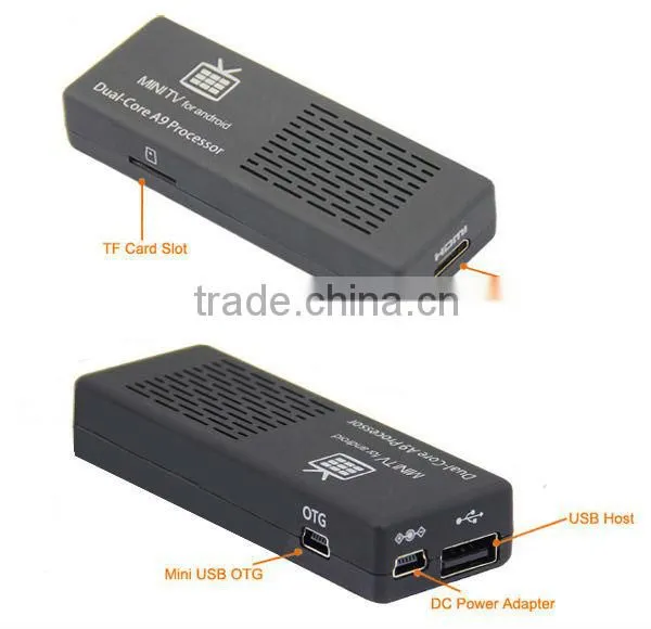 HDMI android smart tv dongle,Dual Core MK808