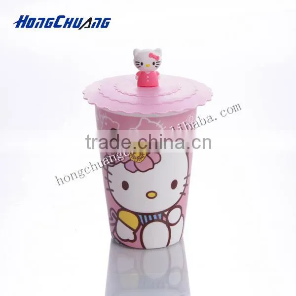 porcelain coffee mug with lid