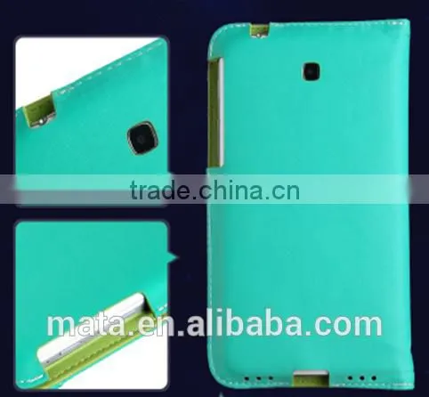 Hot Sell Creative Design Stand Leather Case For Samsung