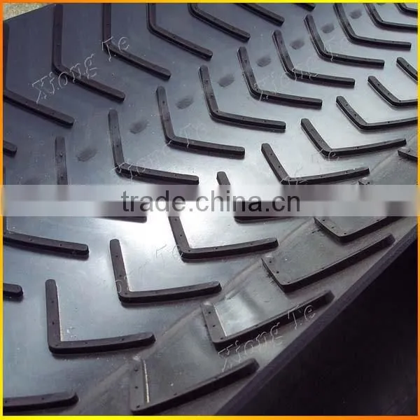 chevon type pattern conveyor belt ep chevron conveyor belt