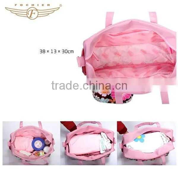 Best Colorful Printed Multi-function Baby Diaper Bag