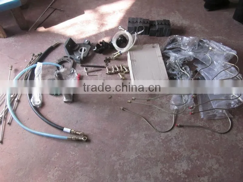 the parts for the fuel injection pump test bench