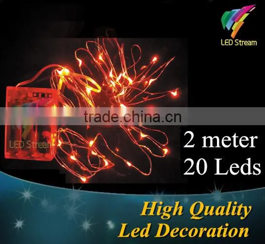 20L RGB string led light table decoration