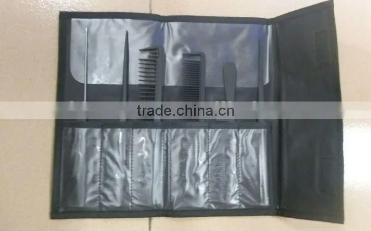 salon carbon hair comb kit