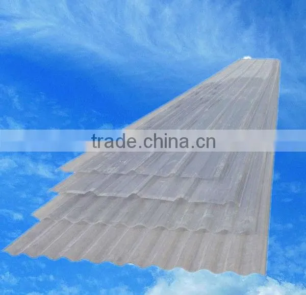 different type of transparent corrugated plastic roofing sheets