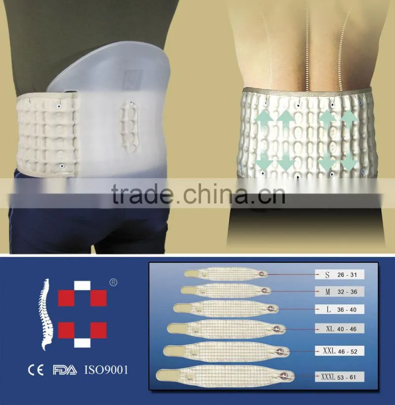 Home Medical Equipment Chiropractic adjuster as seen on tv back pain lower back brace lumbar support belts