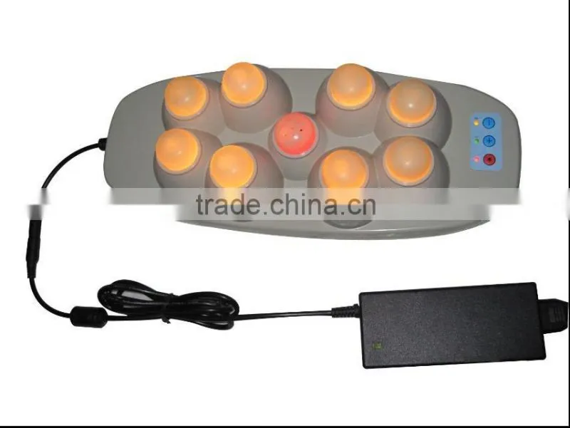 Ceragem alike 9 jade Ball moxibustion massager