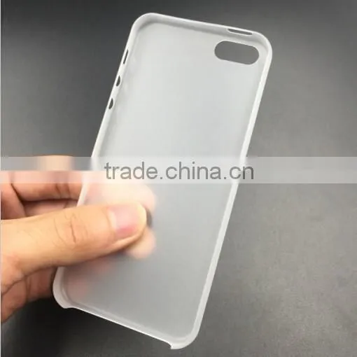 0.35mm ultra thin eco friendly Case For Iphone 5SE