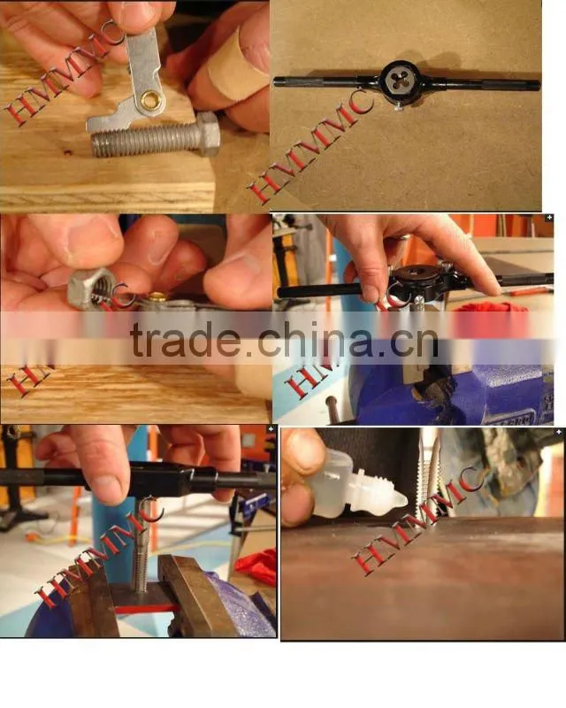 12PCS INCH TAP & DIE SET