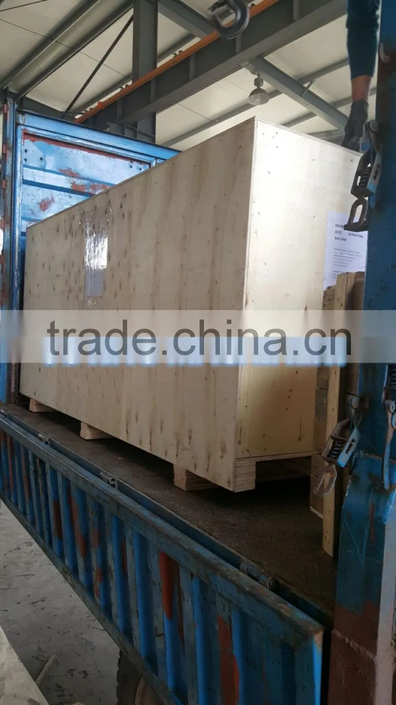efficient working industrial double screw juice extractor