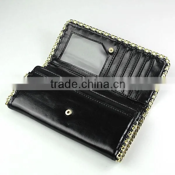 2016 HOT SALES ladies wallet ladies pars hand set bag genuine wallet GUNUINE LEATHER COSTOMRIZED WALLET
