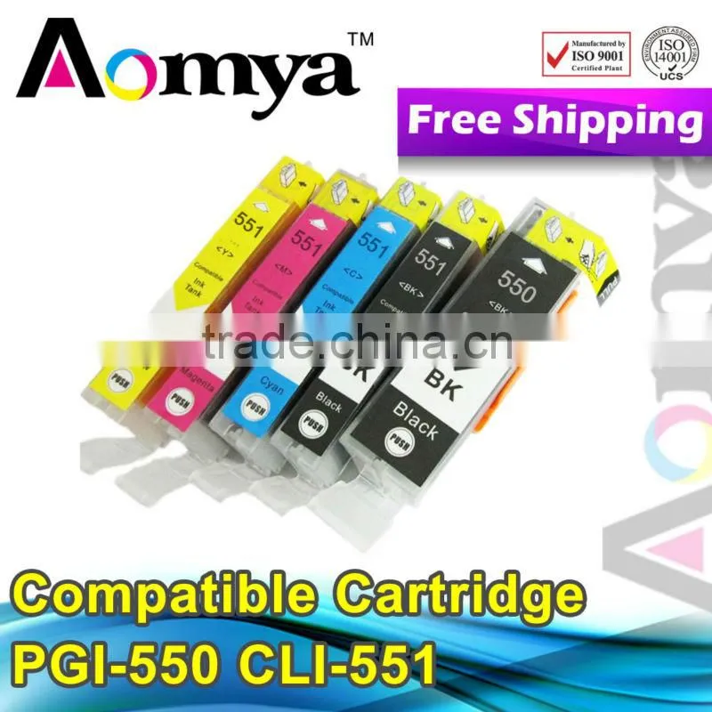 Hot sale!!!! compatible ink cartridges for canon pgi-550 cli-551