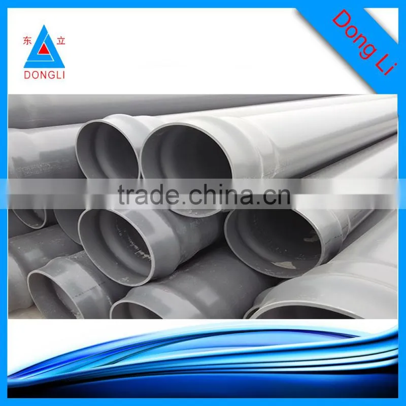 Buried pvc-u pipe pvc-m pipe 2inch 3inch 4inch plastic water flow tube