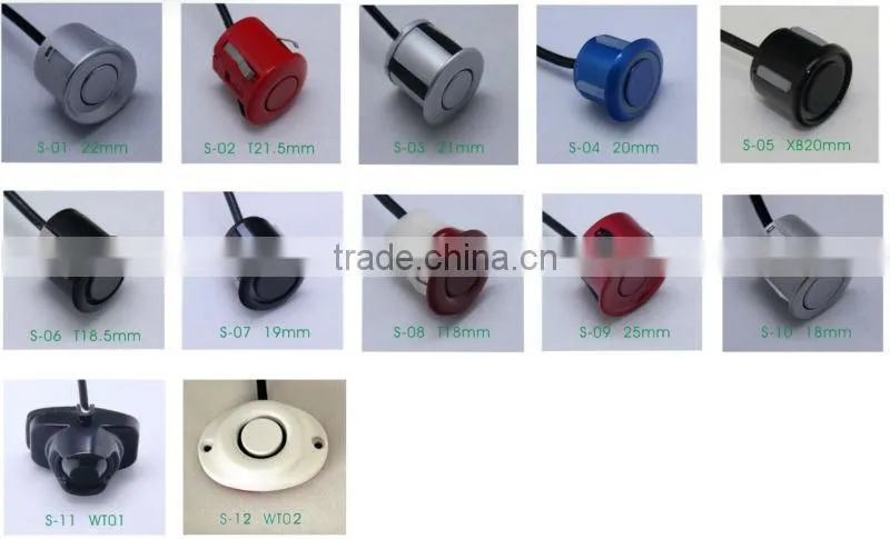 SW-858K-4 Ultrasonic Sensor Park System Car Parking Aids to Brazilian Market