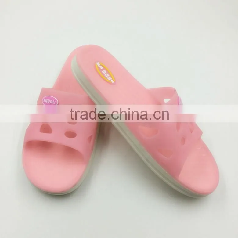 Wholesale summer nude open toe beach walk slipper