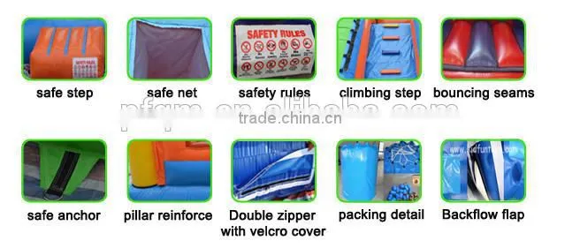 new design inflatable water water slide for adults