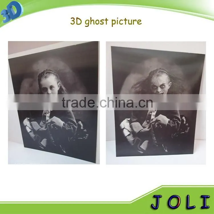 Promotional gift 3D lenticular picture for halloween