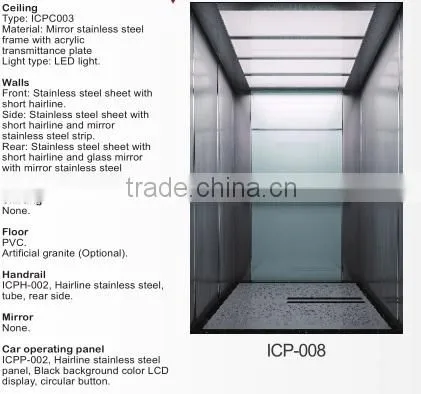 Safe highly efficient cheap small home residential lifts elevator