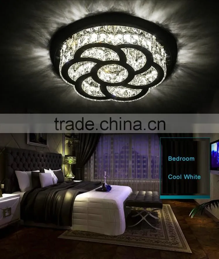 Stainless Steel Wedding Decoration Crystal Chandelier K9 Crystal Chandelier Lighting