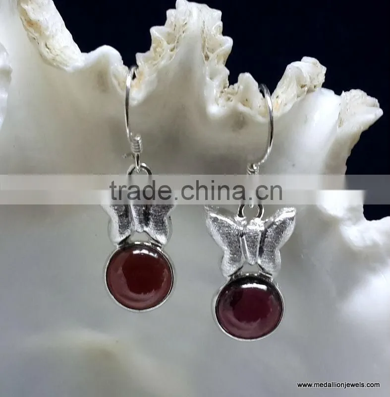 Aqua Chalcedony & Black Pearl Cab Vermeil Sterling Silver Earrings, Fashionable Bezel Earrings, Designer 925 Silver Earrings
